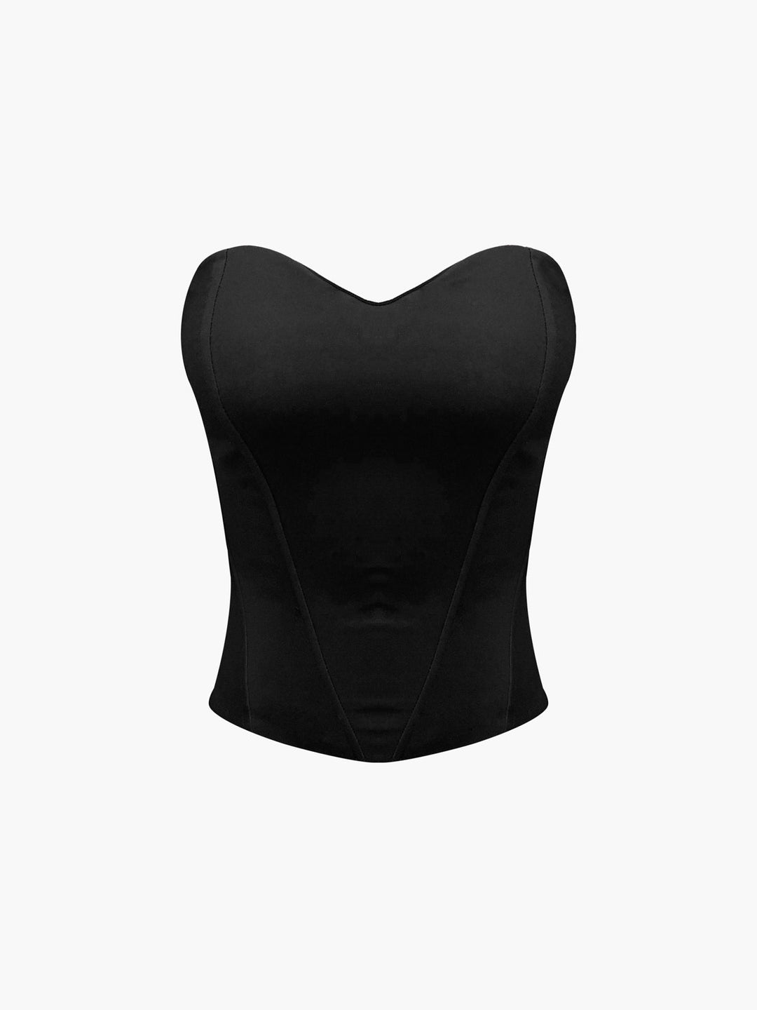 Lune London | Cup Detail with Zipper Tube Corset Top