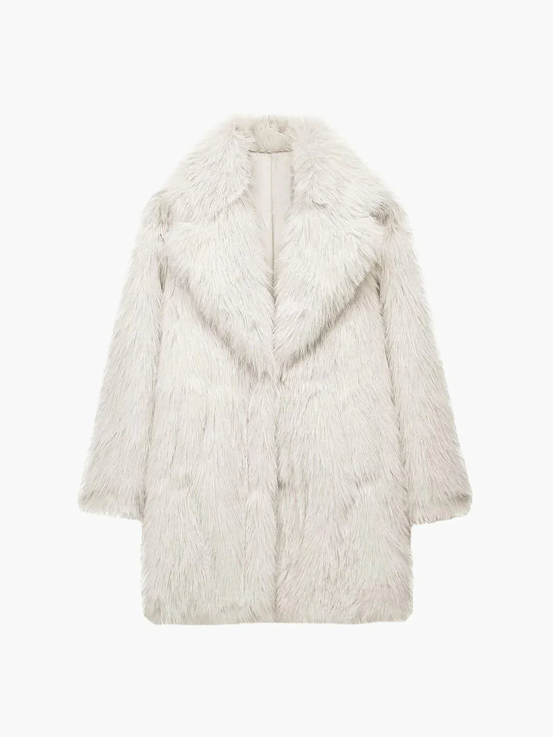 Lune London | Long Fur Coat Made Of Faux Fur