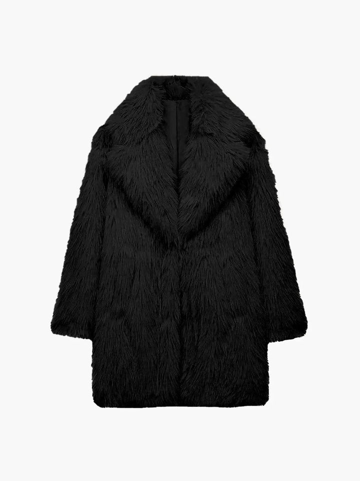 Lune London | Long Fur Coat Made Of Faux Fur