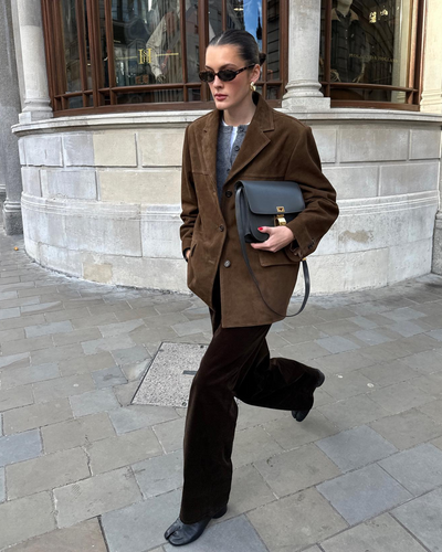 Amarae | and modern women's blazer in suede look