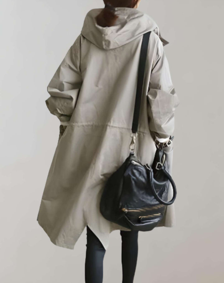 Amarae | Warmer Trench Coat with Hood