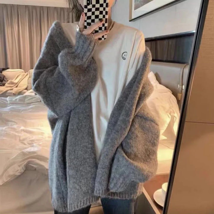 Lune London | Cardigan - Plus Size Knit - Open Front - Soft and Comfortable