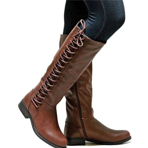 Lune London | Elegant Lace-Up Boots