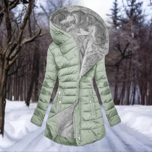 Amarae | Women's plush coat with warm lining