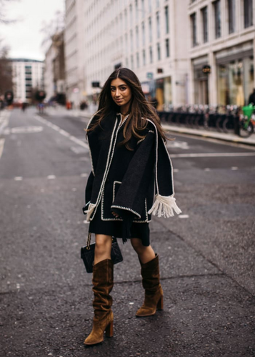 Amarae | Luxury Jacket with Scarf