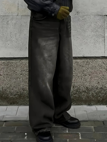 Amarae | Men's Baggy Jeans - Vintage Comfortable Fit Retro Look