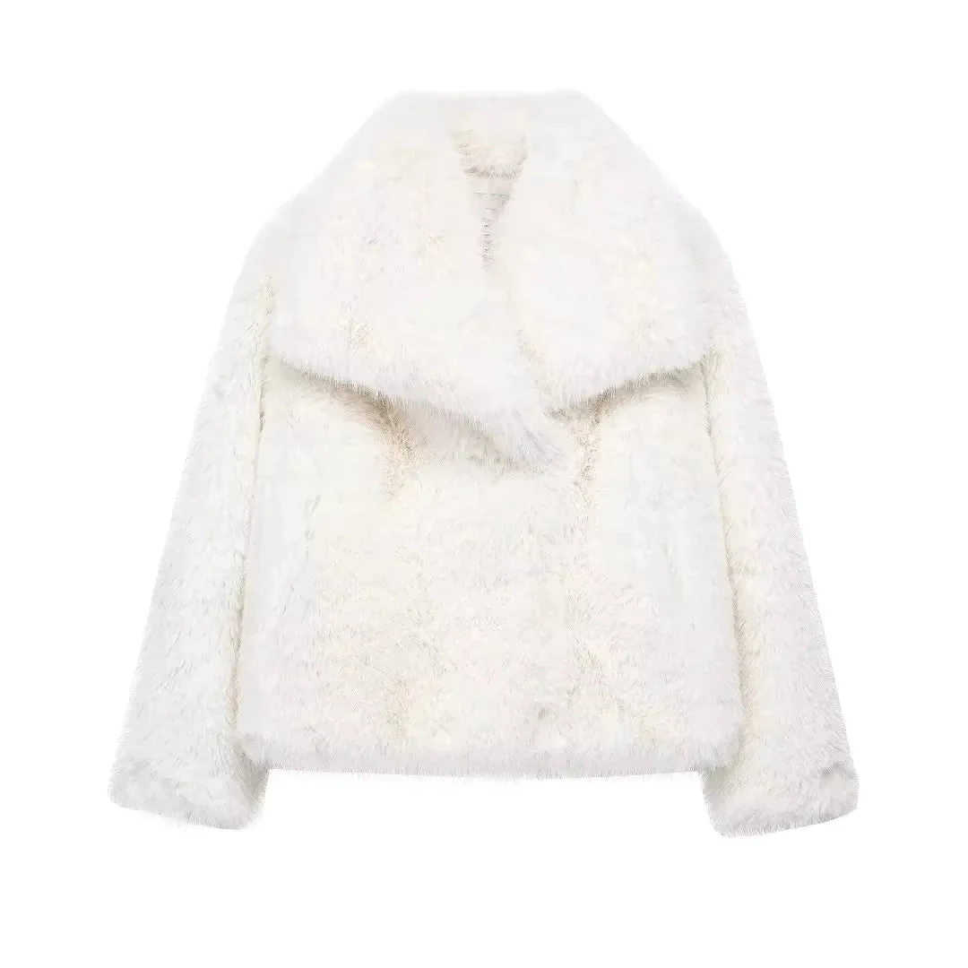 Amarae | Elegant Faux Fur Jacket