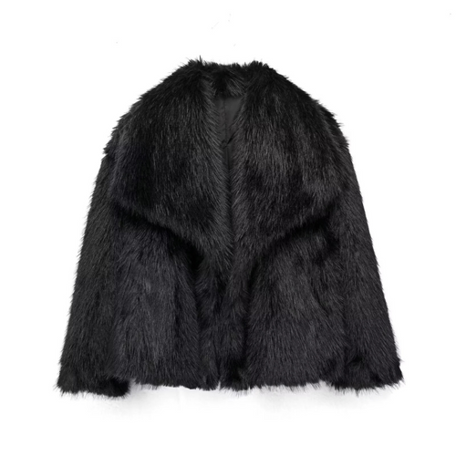 Amarae | Elegant Faux Fur Jacket
