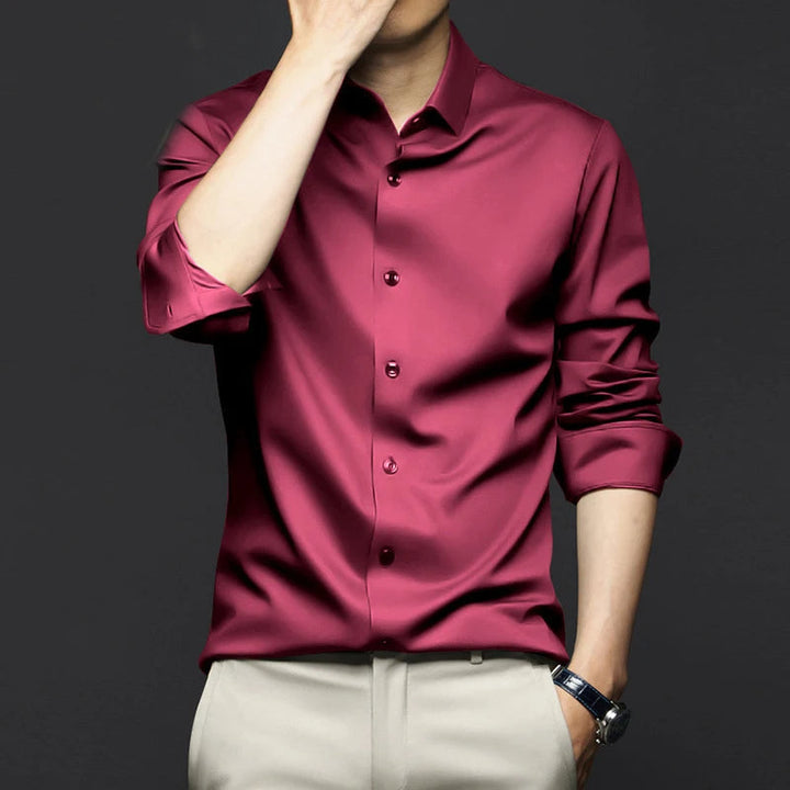 Amarae | Luxury Satin Shirt for Style-Conscious Men