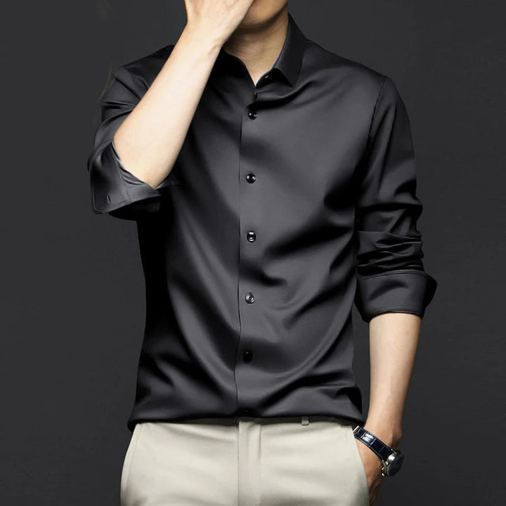Amarae | Luxury Satin Shirt for Style-Conscious Men