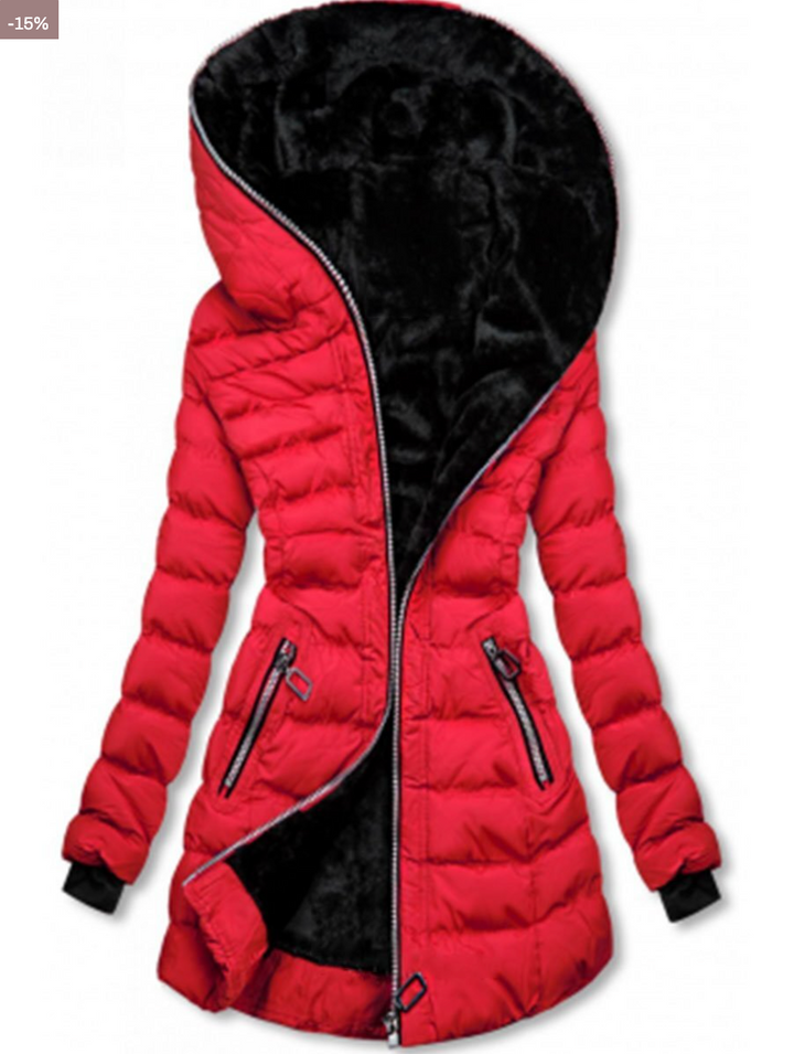 Lune London | quilted jacket with warm fleece lining