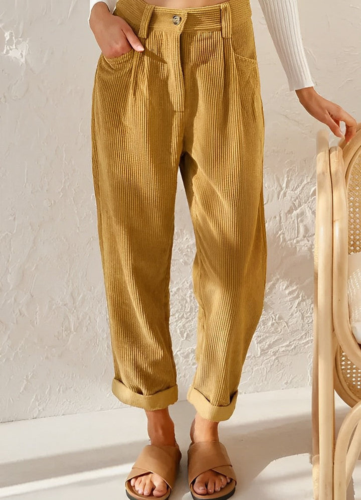 Lune London | Straight Cord Pants