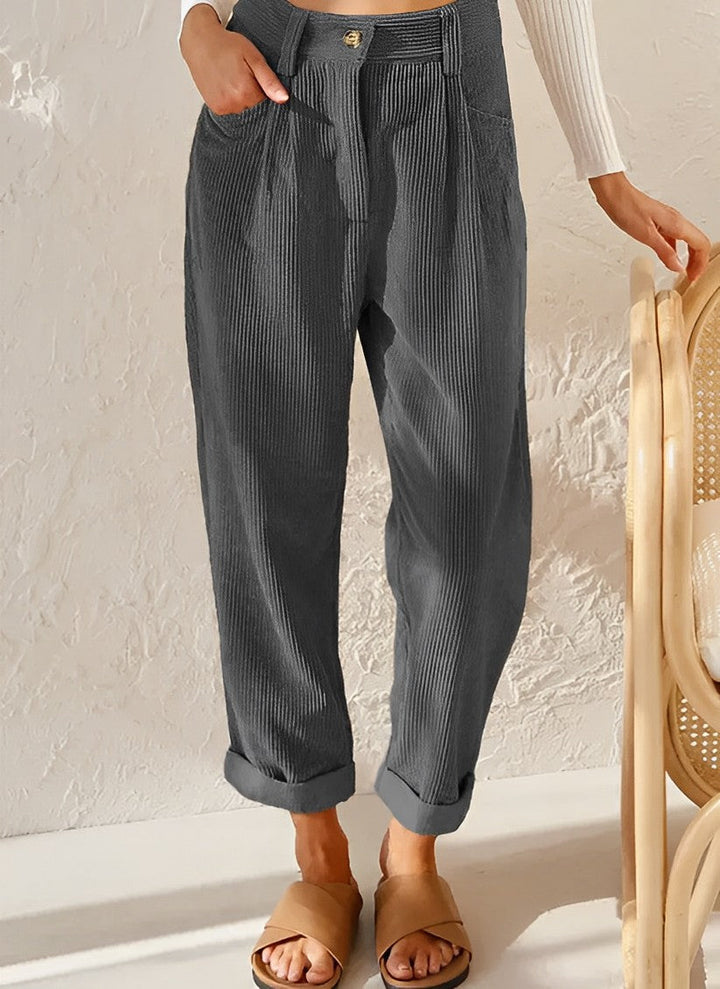 Lune London | Straight Cord Pants