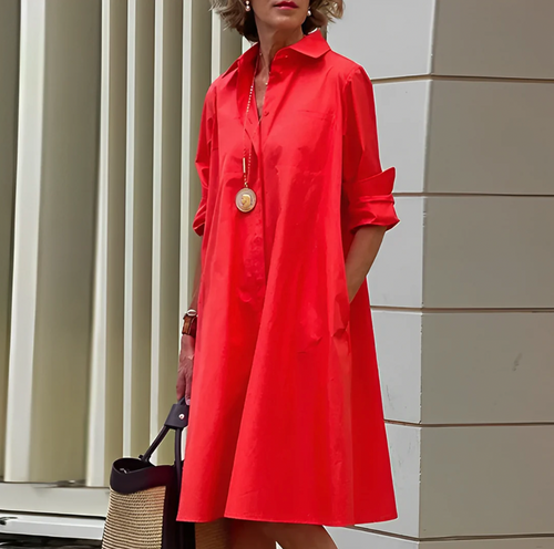 Amarae | Stilvolles Sommer Frühlings Polokleid