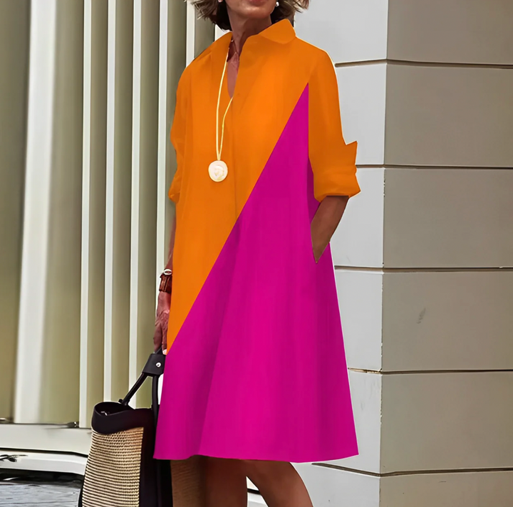 Lune London | Stilvolles Sommer Frühlings Polokleid