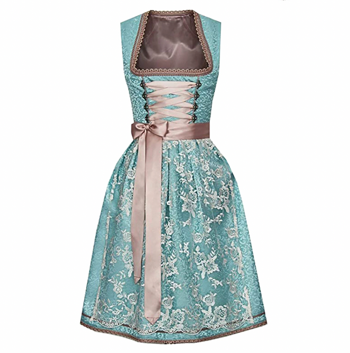 Amarae | Unique Women's Dirndl with Apron Perfect for Oktoberfest