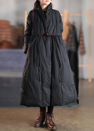 Amarae | Women's Goose Down Bags Winter Coats High Collar Button Winter