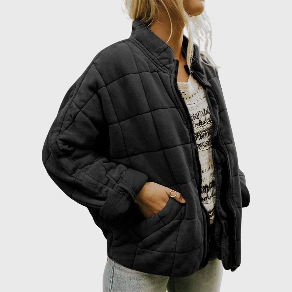 Amarae | Quilted Zip Jacket