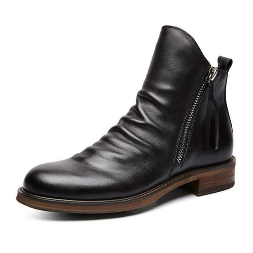 Amarae | Casual Autumn Stylish Boots with Zipper for Men