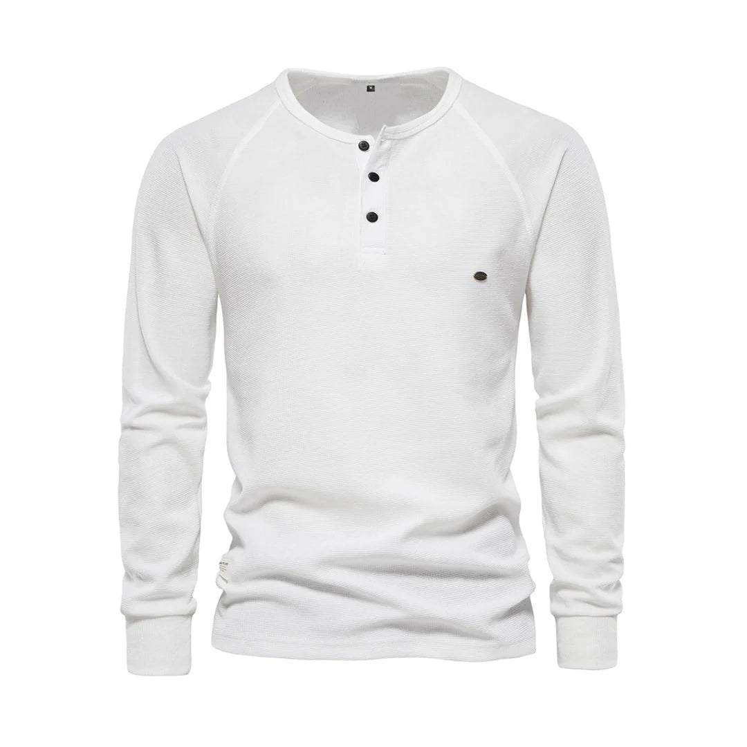 Amarae | Breathable Long Sleeve Shirt for Men - Loose Fit