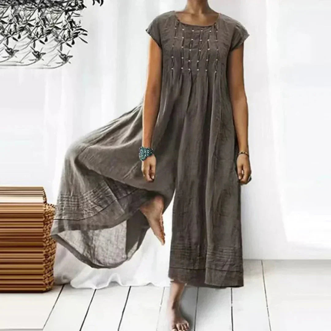 Lune London | Breathable Cotton-Linen Dress