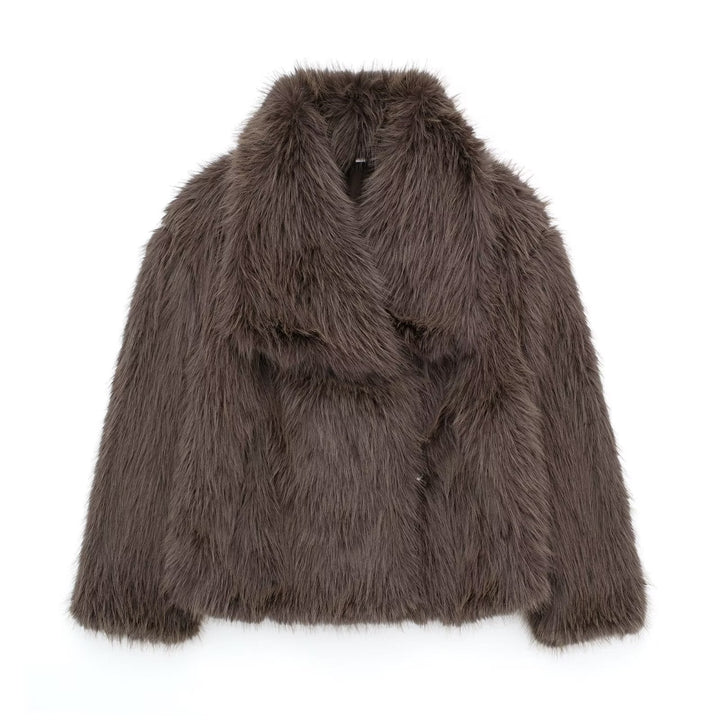 Amarae | Elegant Faux Fur Jacket