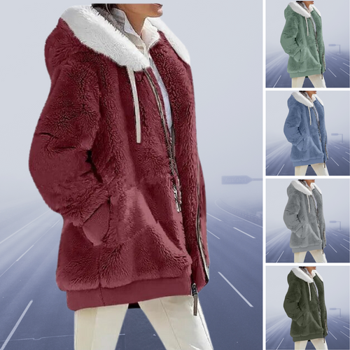 Amarae | Oversized Teddy Jacket