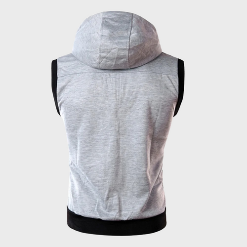 Amarae | Sleeveless Vest with Hood for Men