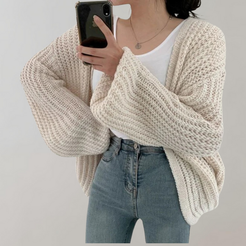 Amarae | Comfortable Long-Sleeved Cardigan for Women