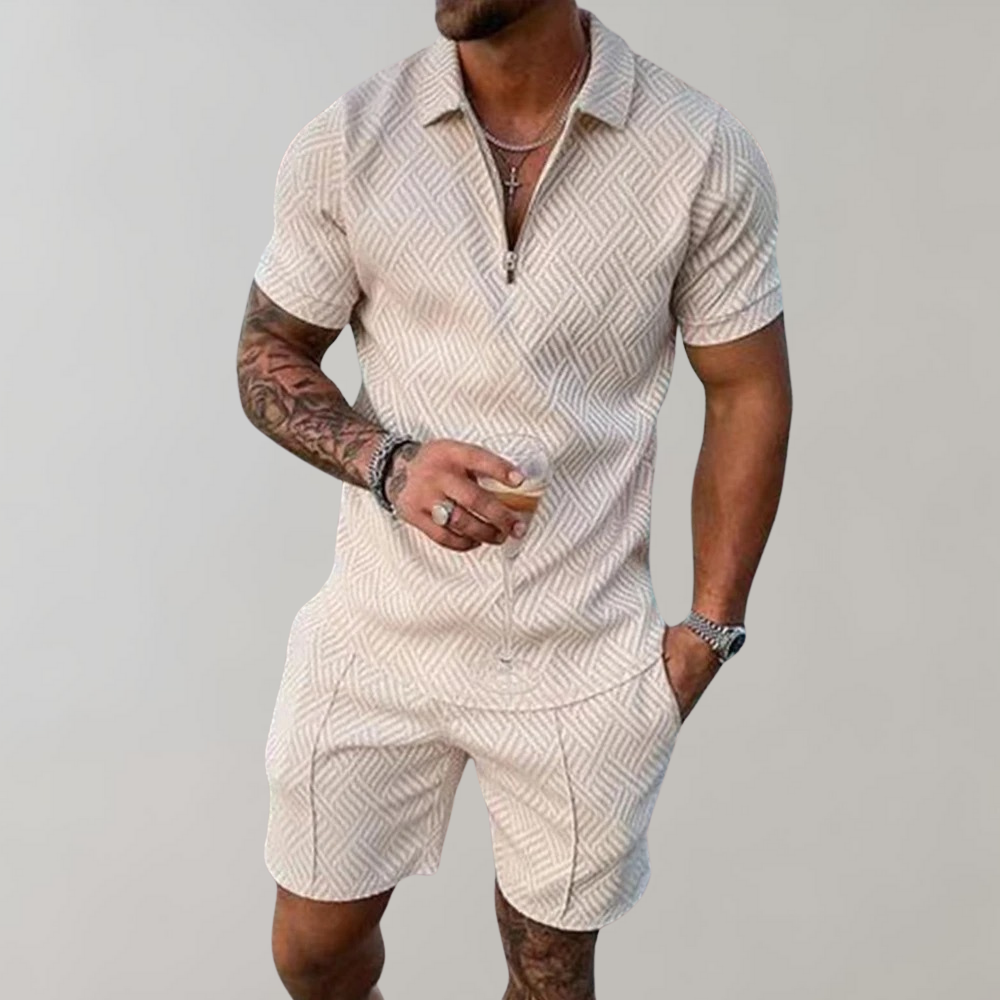 Lune London | Polo and shorts set for men