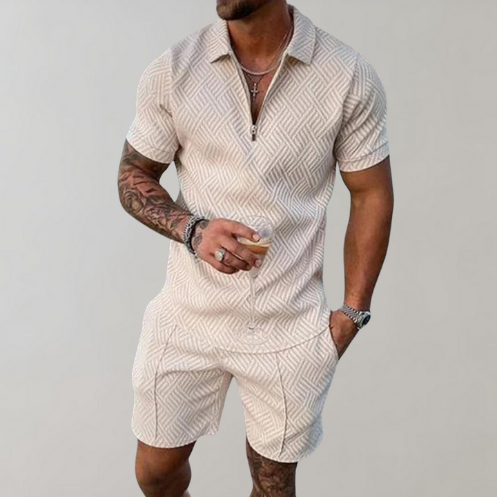 Lune London | Polo and shorts set for men