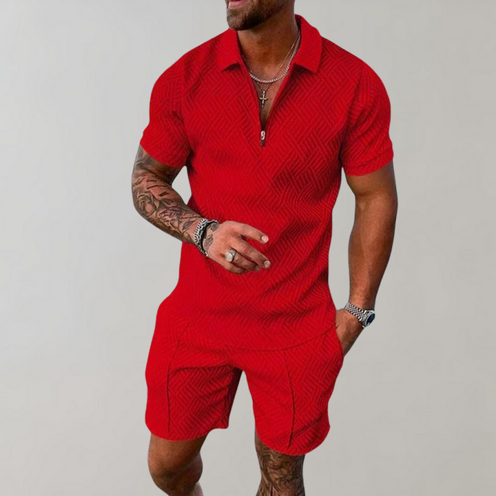 Lune London | Polo and shorts set for men