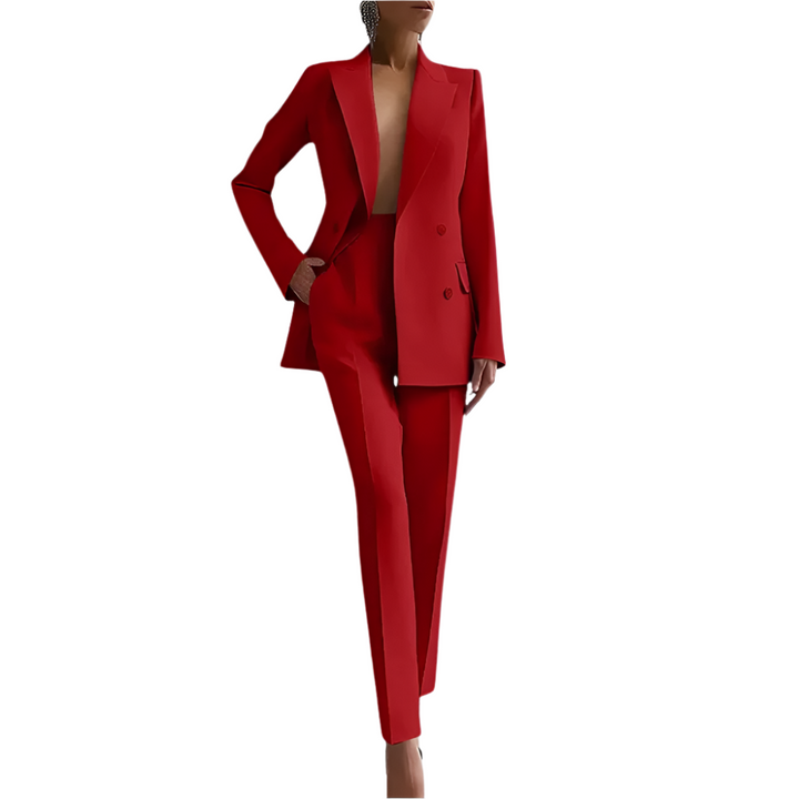 Lune London | Elegant Double-breasted Suit for Women