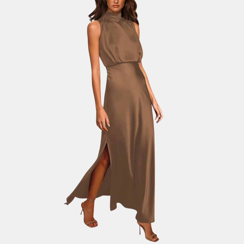 Lune London | Elegant women's dress with slit