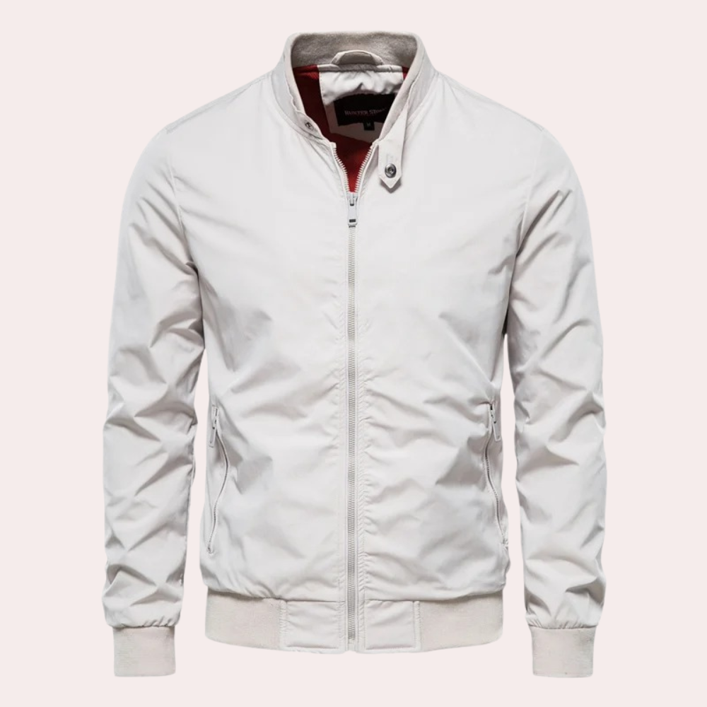 Amarae | Men's summer jacket with high collar and zipper