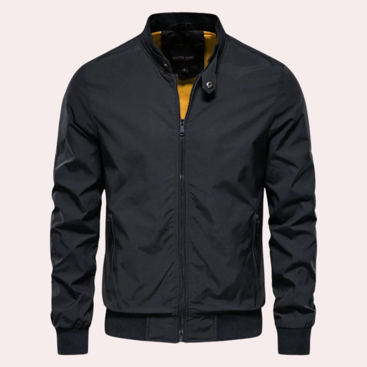 Amarae | Men's summer jacket with high collar and zipper