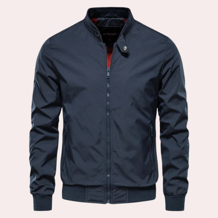 Amarae | Men's summer jacket with high collar and zipper