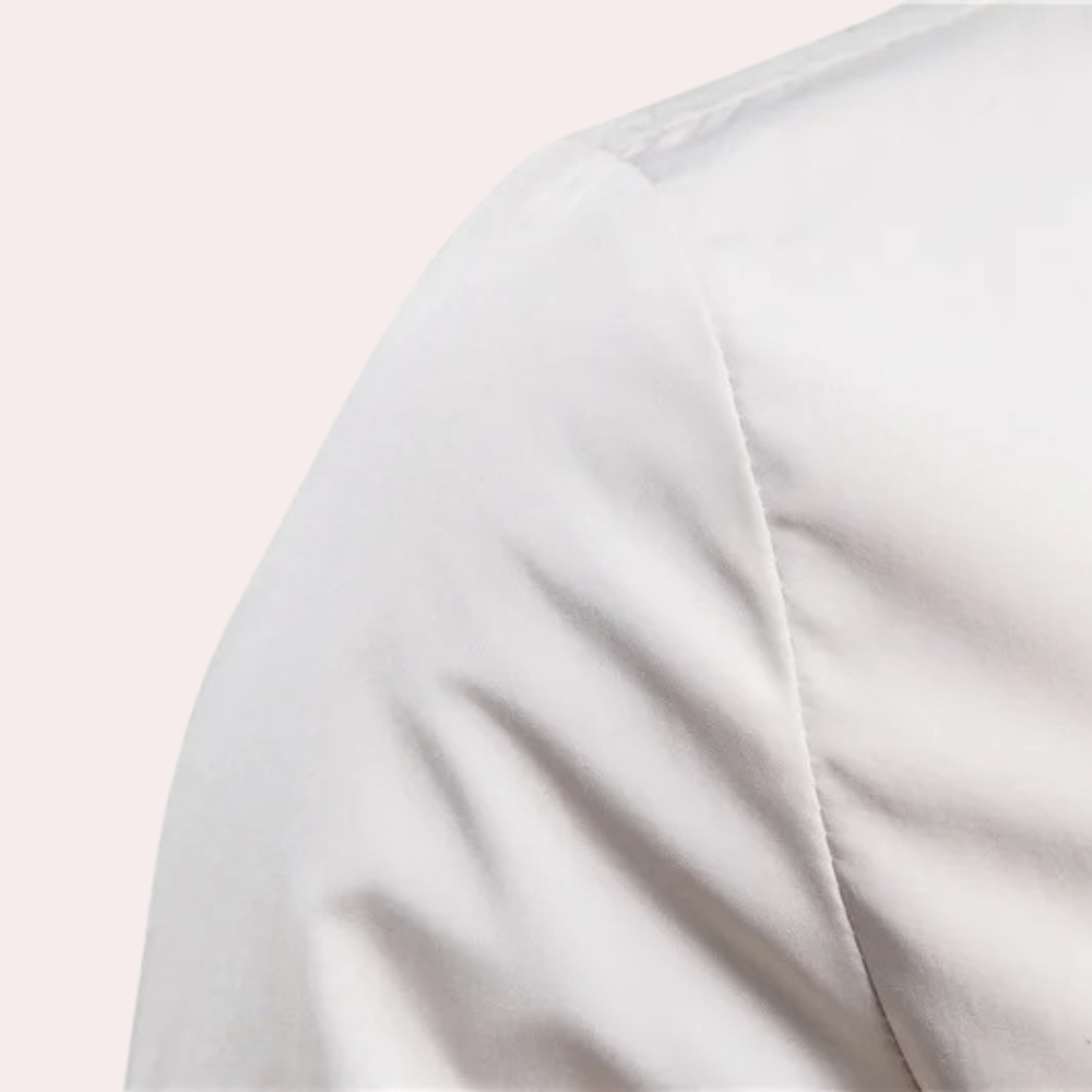 Amarae | Men's summer jacket with high collar and zipper