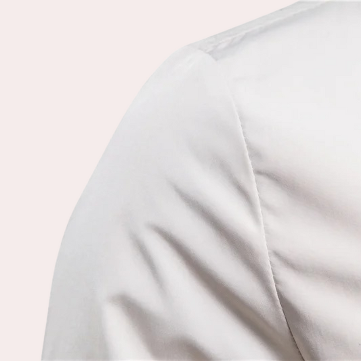 Amarae | Men's summer jacket with high collar and zipper