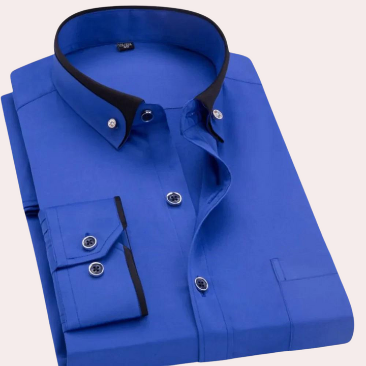 Chic Und Stil | Elegant Men's Shirt with Buttons
