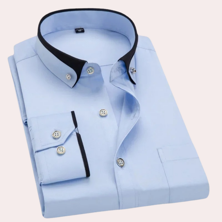 Chic Und Stil | Elegant Men's Shirt with Buttons