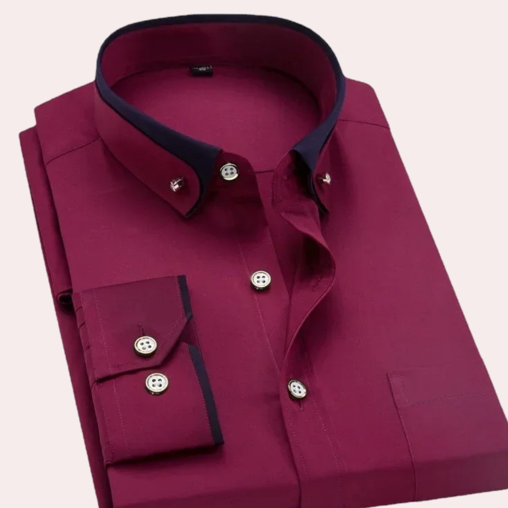 Chic Und Stil | Elegant Men's Shirt with Buttons