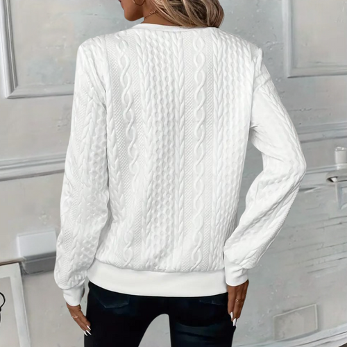 Amarae | Soft Casual Sweater with Texture for Women