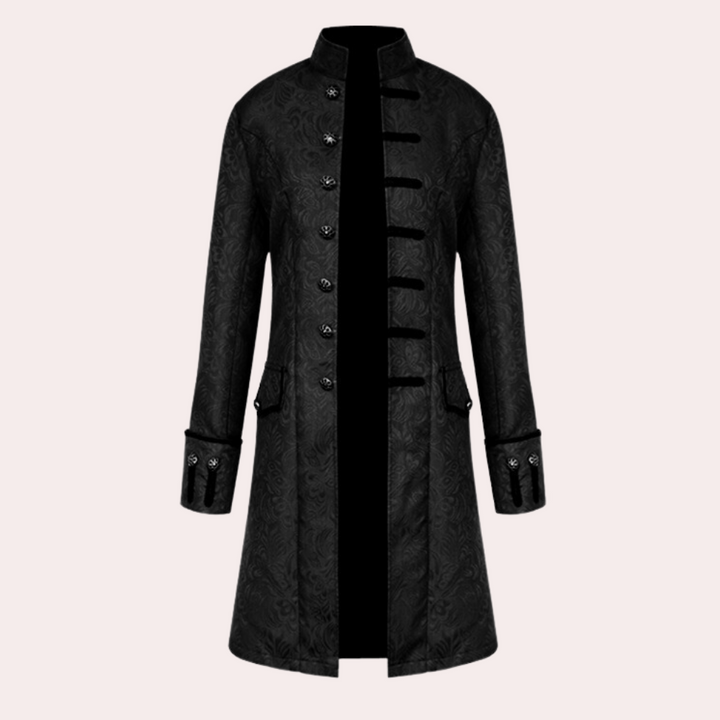 Amarae | Luxurious Long Coat in Vintage Style for Men