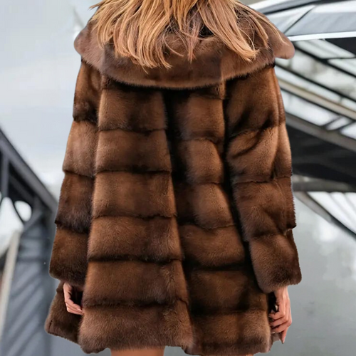 Amarae | Warm and Soft Winter Hooded Jacket for Women