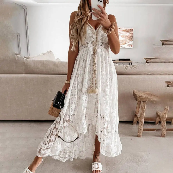 Lune London | Summer Maxi Dress In Boho Style