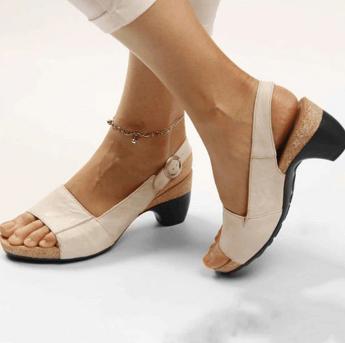 Amarae | Comfortable, Elegant Shoes with Low, Chunky Heel