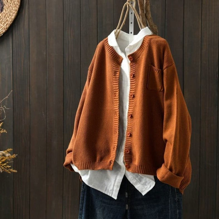 Amarae | Cardigan - Knit - Button Closure - Oversized Fit - Soft and Comfortable
