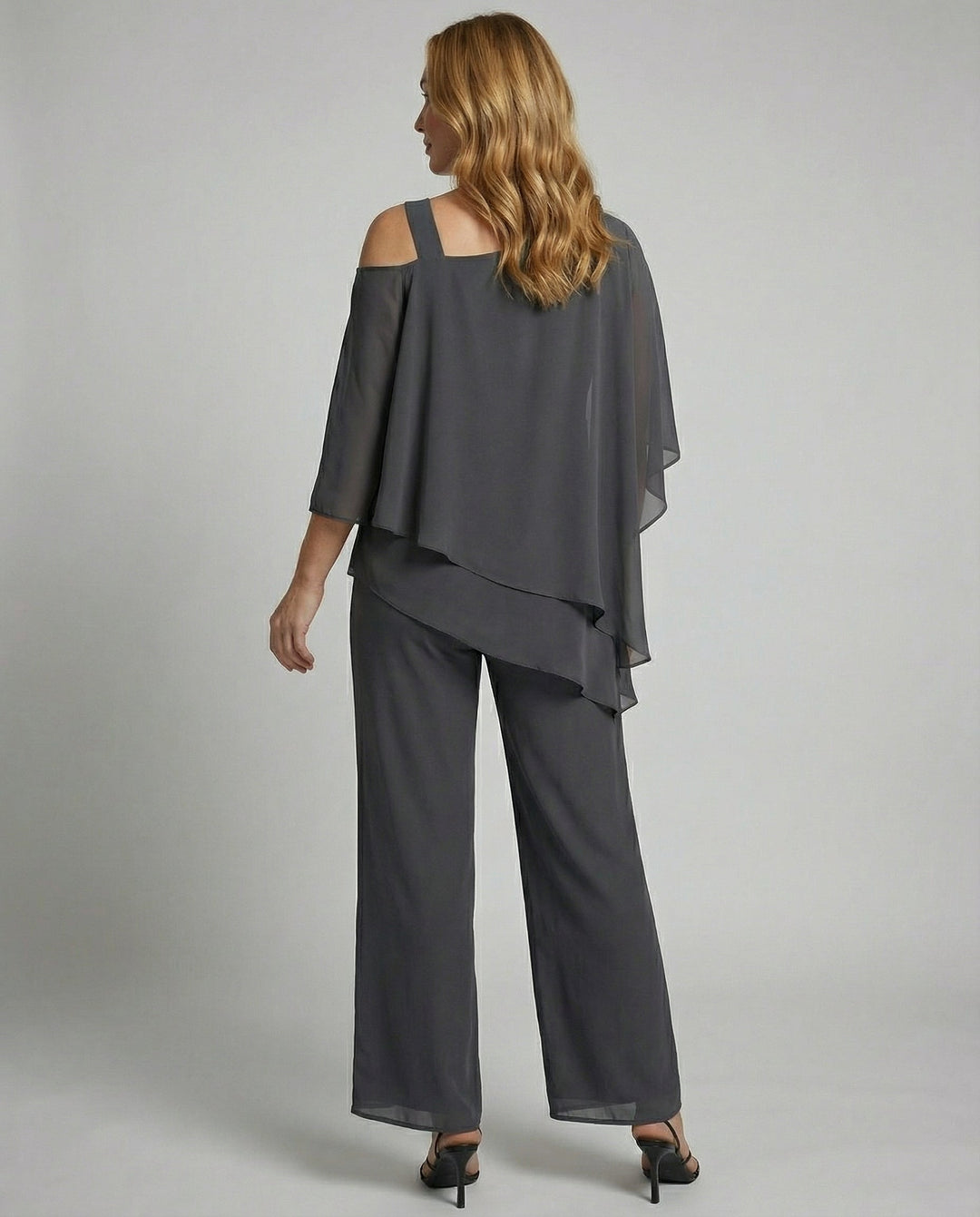 Elegant Chiffon Evening Set Women | Amarae