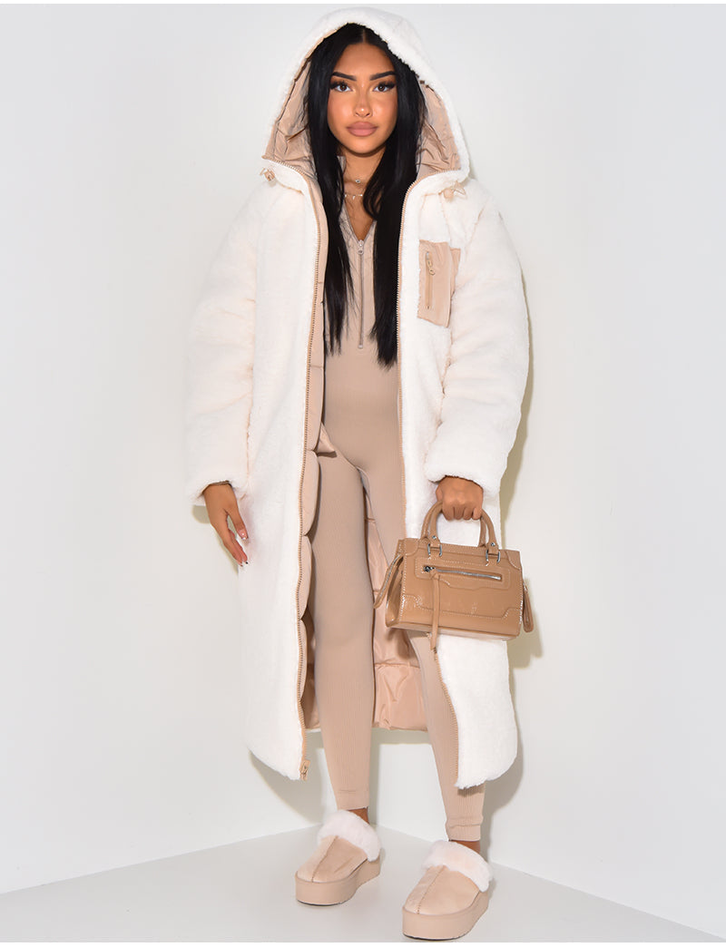 Lune London | Winter Jacket Luxurious Long Women's Jacket with Hood